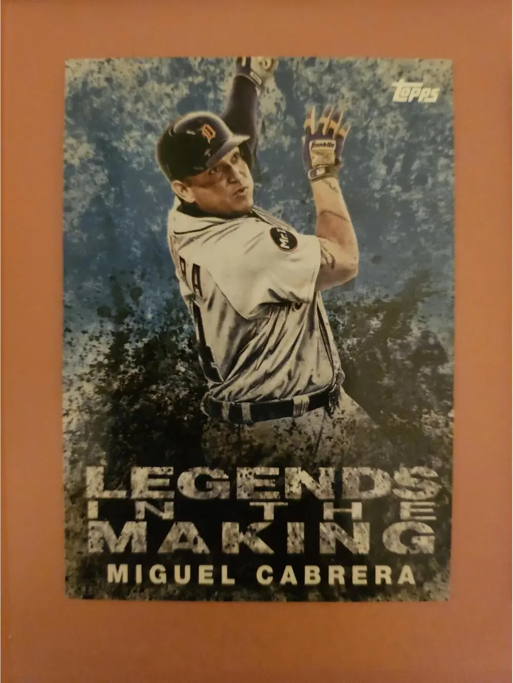 Miguel Cabrera BLUE 2018 Topps Update Legends in the Making #LITM-MC - RAW Mint